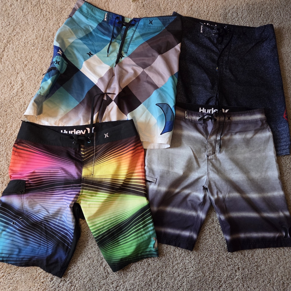 Hurley Multicolor Men's Board Shorts Collection